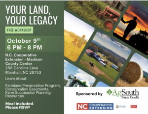 Cover photo for Your Land, Your Legacy Meeting in Madison County